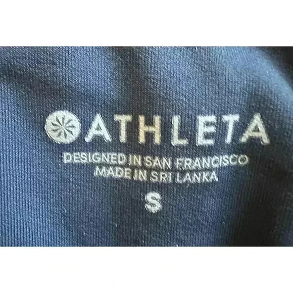 Athleta Women's Size Small Up For Anything 7/8 Leggings Navy Blue EUC - Picture 6 of 9